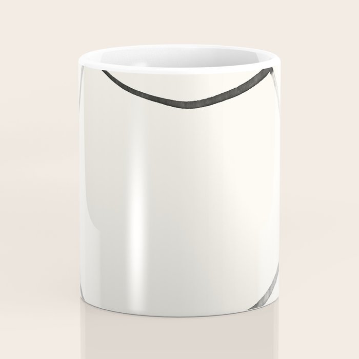 Minimal Abstract Line Art Coffee Mug Gallery Image 4