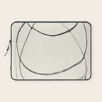 Minimal Abstract Line Art Laptop Sleeve Gallery Image 1