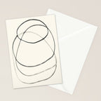 Minimal Abstract Line Art Stationery Card Gallery Image 2