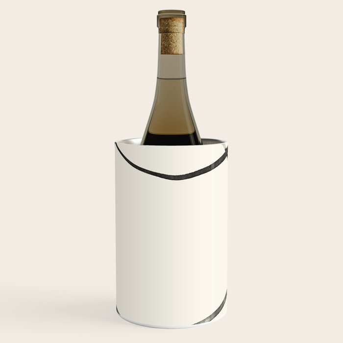 Minimal Abstract Line Art Wine Chiller Gallery Image 1