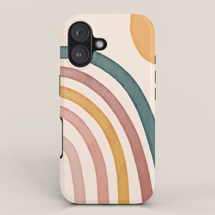Abstract Colors of the Rainbow iPhone Case Gallery Image 1