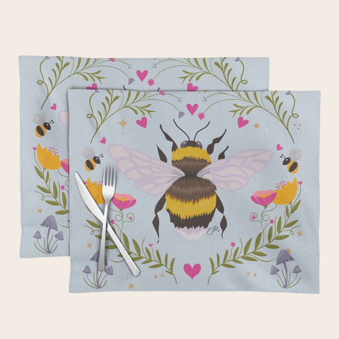 Bumblebee Garden Placemat Gallery Image 1
