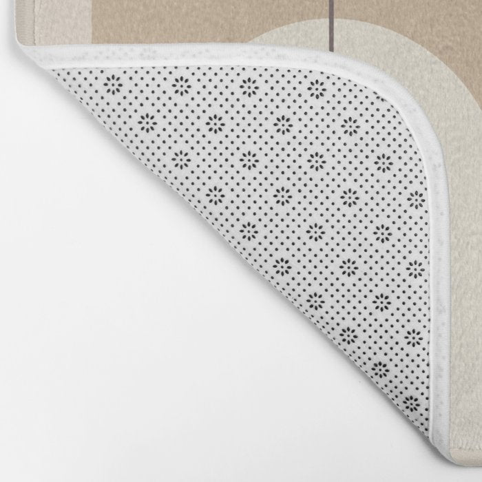 Minimal Geometric Shapes 76 Bath Mat Gallery Image 2