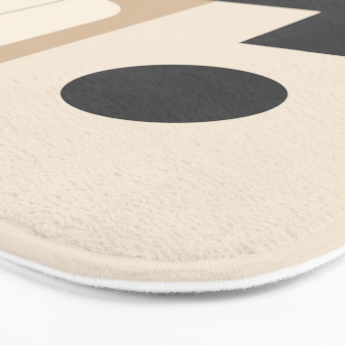 Minimal Geometric Shapes 76 Bath Mat Gallery Image 3