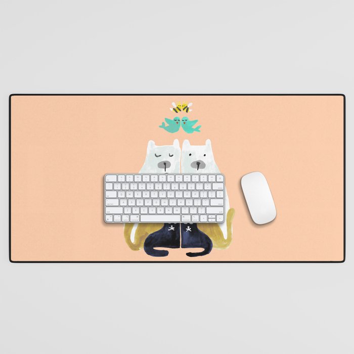 Let's get together Desk Mat Gallery Image 1
