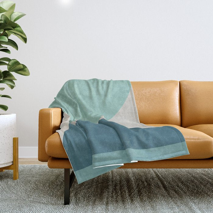 Abstract Geometric 22 Throw Blanket Gallery Image 1