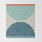 Abstract Geometric 22 Throw Blanket Gallery Image 2