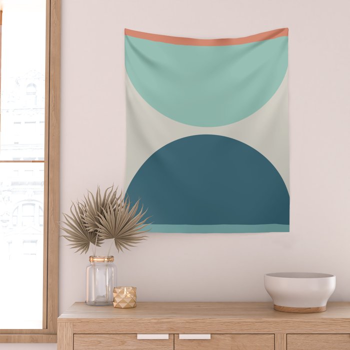 Abstract Geometric 22 Wall Tapestry Gallery Image 2