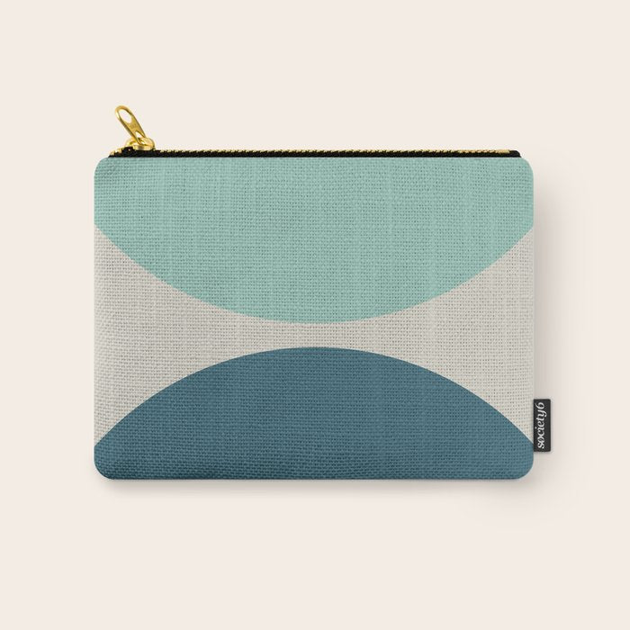 Abstract Geometric 22 Carry All Pouch Gallery Image 1