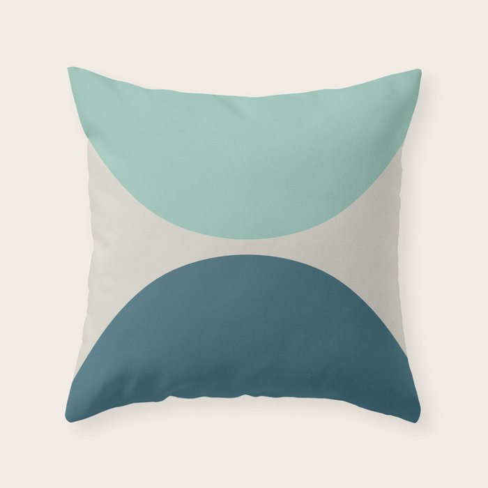 Abstract Geometric 22 Throw Pillow Gallery Image 1