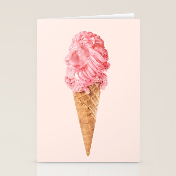 THE LION CREAM Stationery Card Gallery Image 2