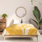 Abstract Art /Minimal Plant 80 Comforter Gallery Image 3