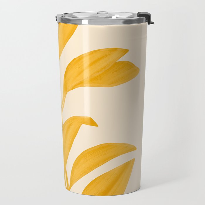 Abstract Art /Minimal Plant 80 Travel Mug Gallery Image 2
