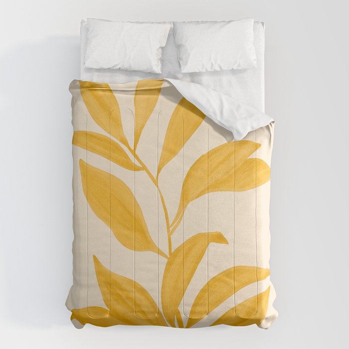 Abstract Art /Minimal Plant 80 Comforter Gallery Image 6