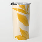 Abstract Art /Minimal Plant 80 Travel Mug Gallery Image 3