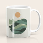 Cat Landscape 123 Coffee Mug Gallery Image 1