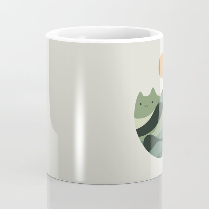 Cat Landscape 123 Coffee Mug Gallery Image 4
