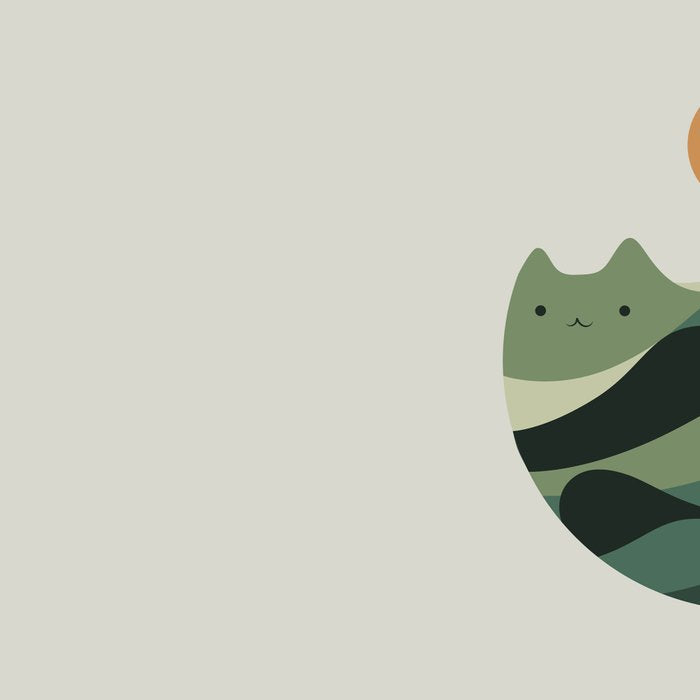 Cat Landscape 123 Coffee Mug Gallery Image 2