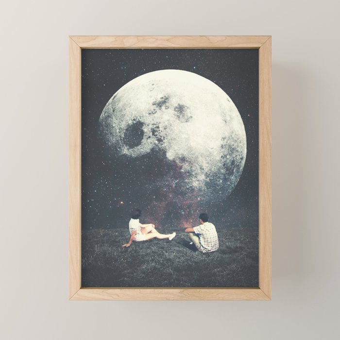 My Moon My Man My Love Mini Art Print Gallery Image 1