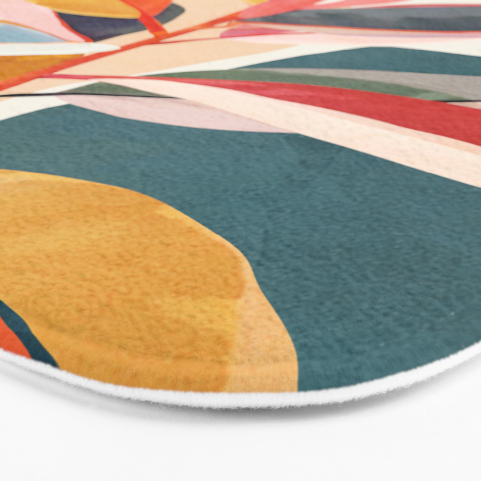 Colorful Branching Out 05 Bath Mat Gallery Image 3