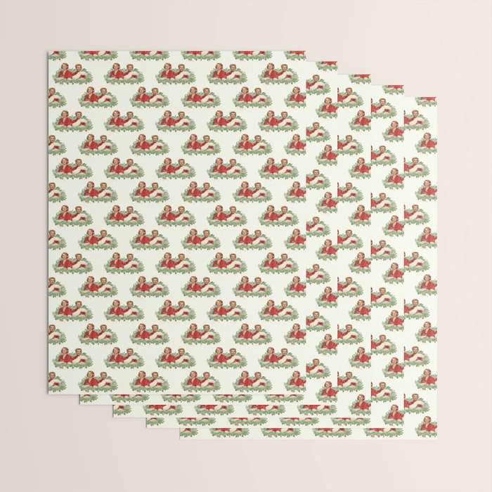Sisters - A Merry White Christmas Wrapping Paper Gallery Image 3