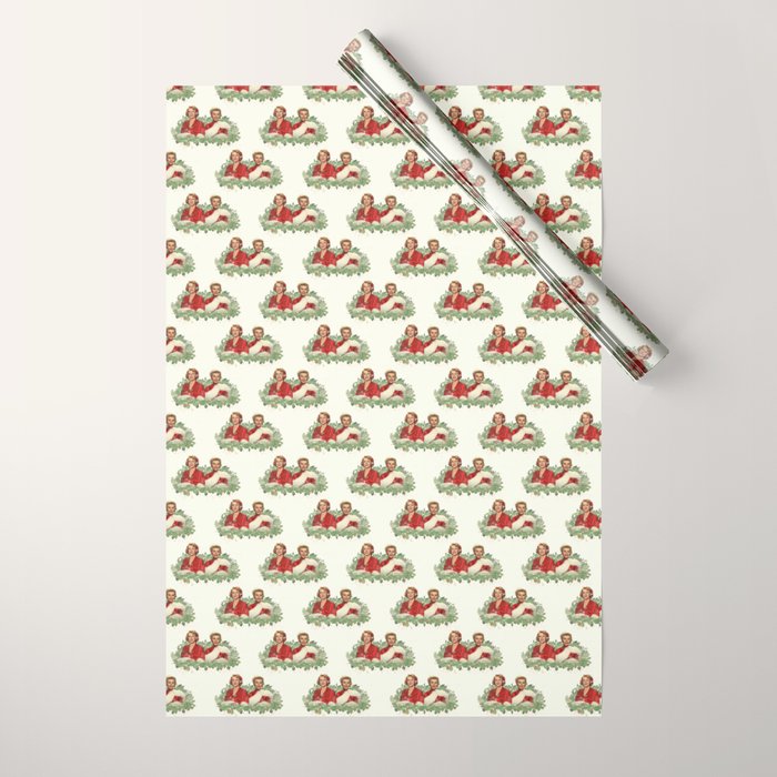 Sisters - A Merry White Christmas Wrapping Paper Gallery Image 1