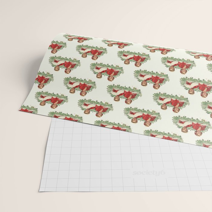 Sisters - A Merry White Christmas Wrapping Paper Gallery Image 2