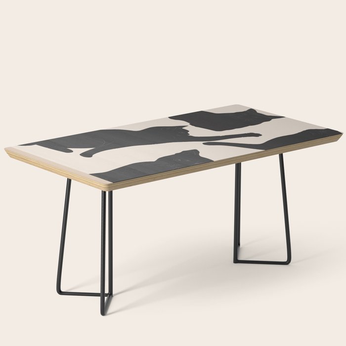 The Abstract Black Cats Coffee Table Gallery Image 1