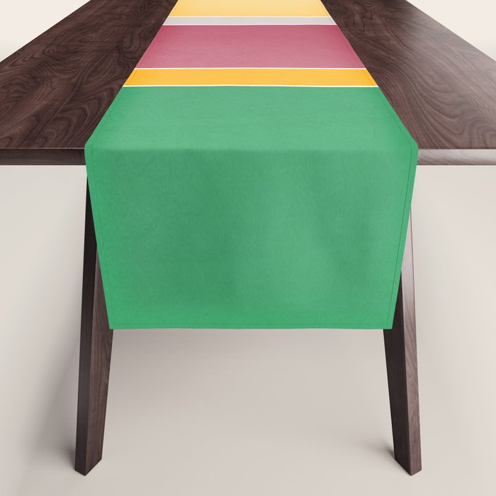 Minimal Geometric Abstraction 71 Table Runner Gallery Image 1