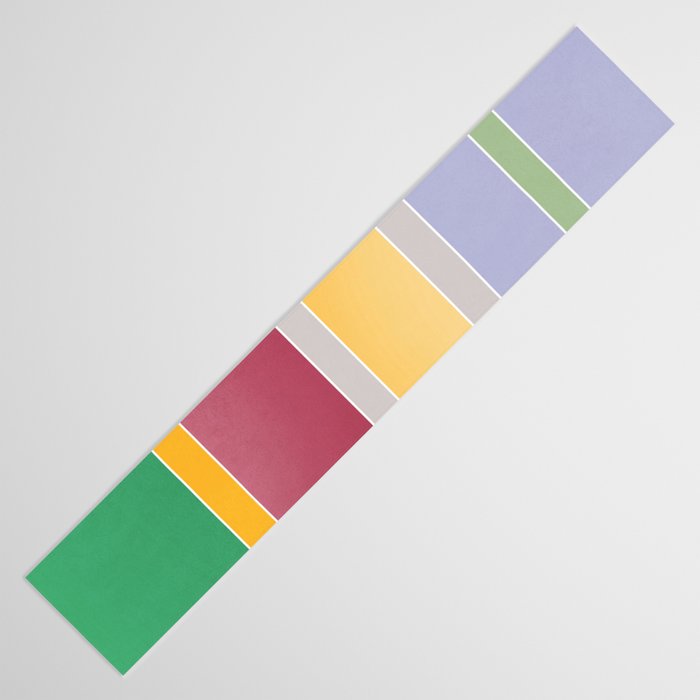 Minimal Geometric Abstraction 71 Table Runner Gallery Image 3