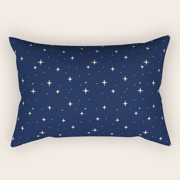 Sparks at Night Rectangular Pillow Gallery Image 2