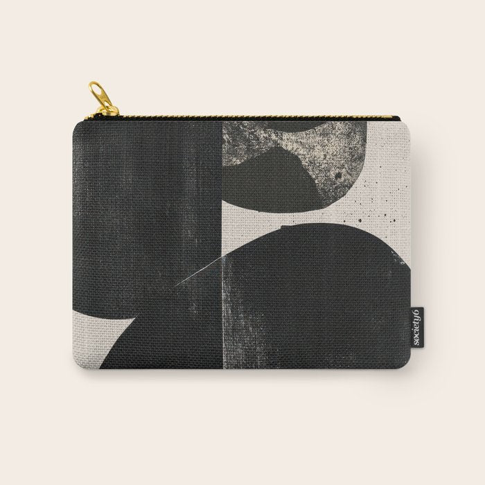 Modern Organic Forms Carry All Pouch Gallery Image 1