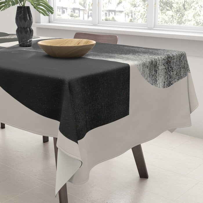 Modern Organic Forms Tablecloth Gallery Image 3