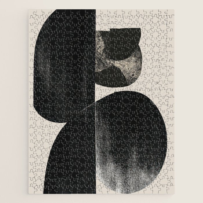 Modern Organic Forms Jigsaw Puzzle Gallery Image 1