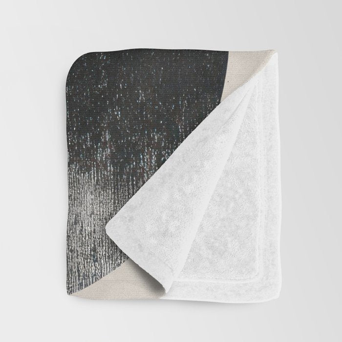 Modern Organic Forms Throw Blanket Gallery Image 3