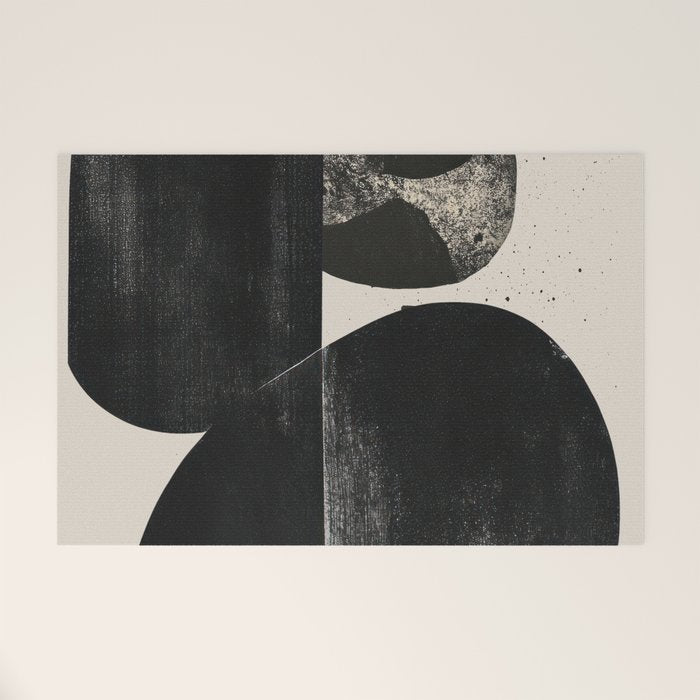 Modern Organic Forms Welcome Mat Gallery Image 1