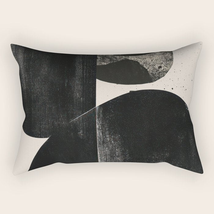 Modern Organic Forms Rectangular Pillow Gallery Image 1