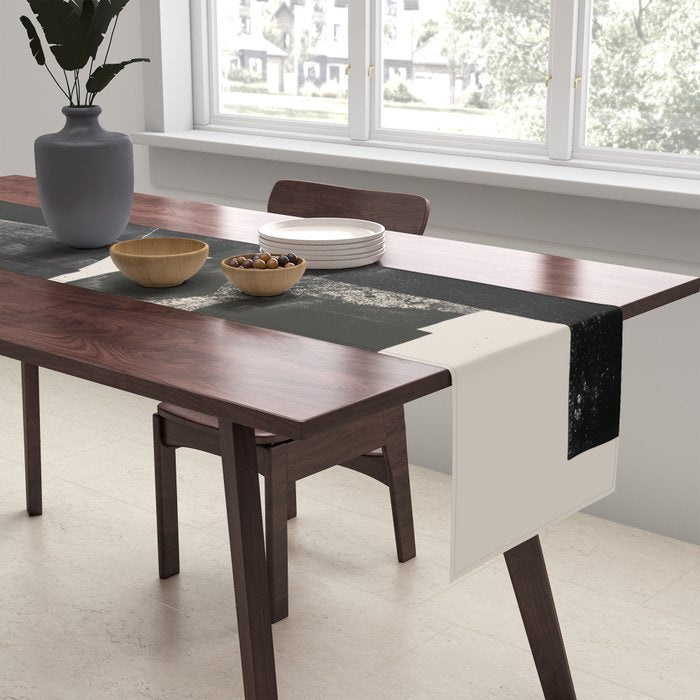 Modern Organic Forms Table Runner Gallery Image 2