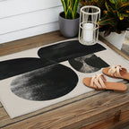 Modern Organic Forms Outdoor Rug Gallery Image 2