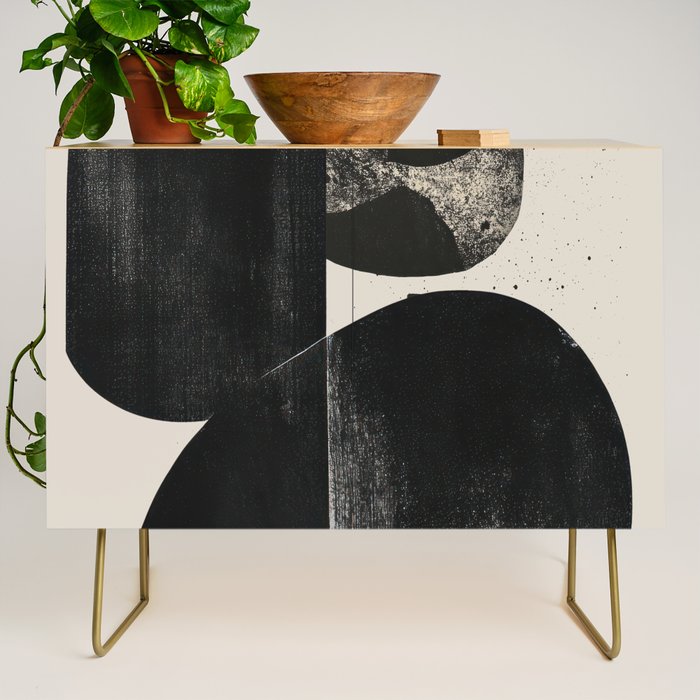 Modern Organic Forms Credenza Gallery Image 1