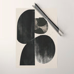 Modern Organic Forms Wrapping Paper Gallery Image 1