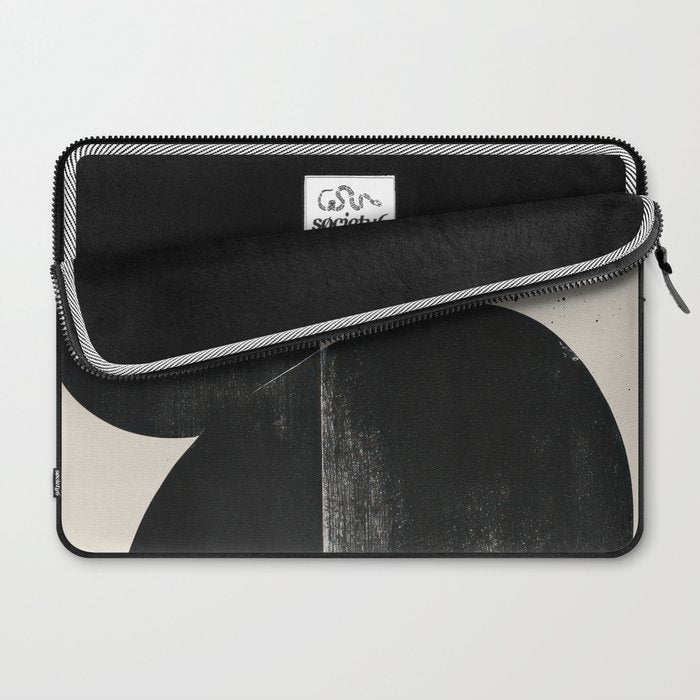 Modern Organic Forms Laptop Sleeve Gallery Image 2