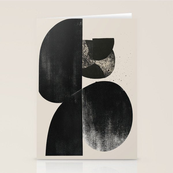 Modern Organic Forms Stationery Card Gallery Image 1