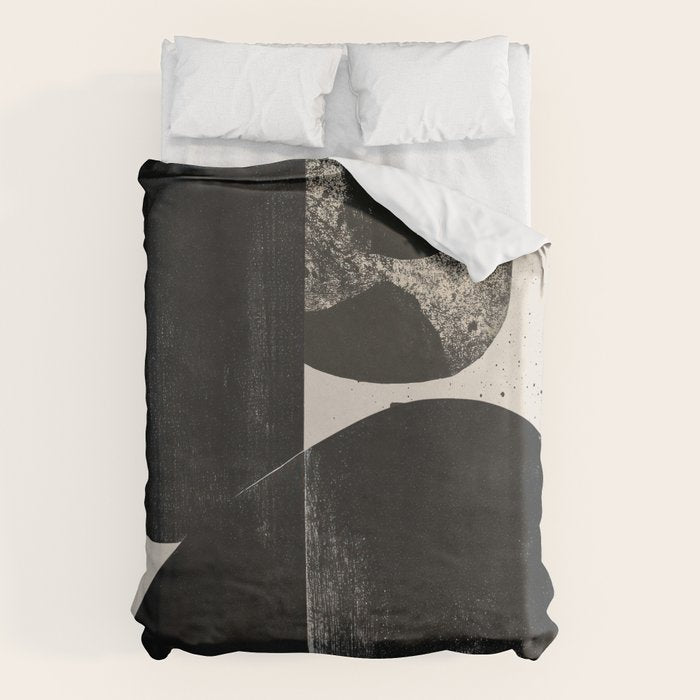 Modern Organic Forms Duvet Cover Gallery Image 6
