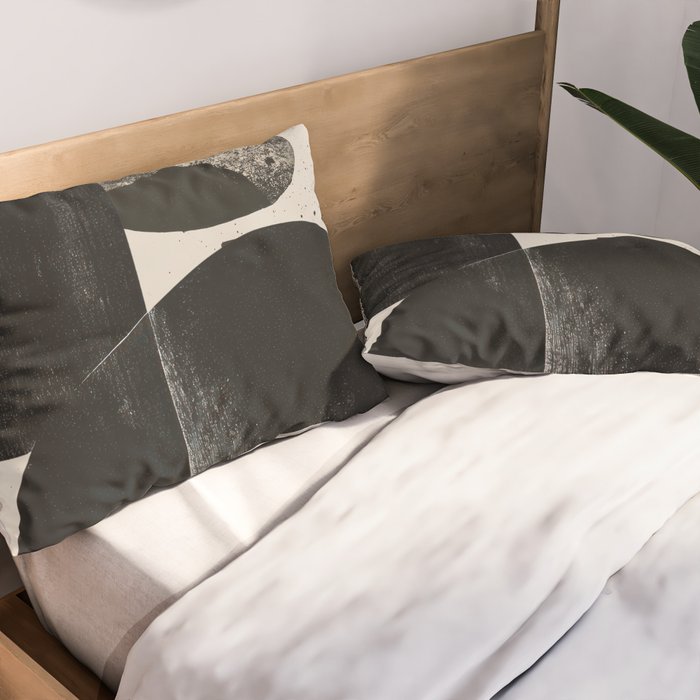 Modern Organic Forms Pillow Sham Gallery Image 2