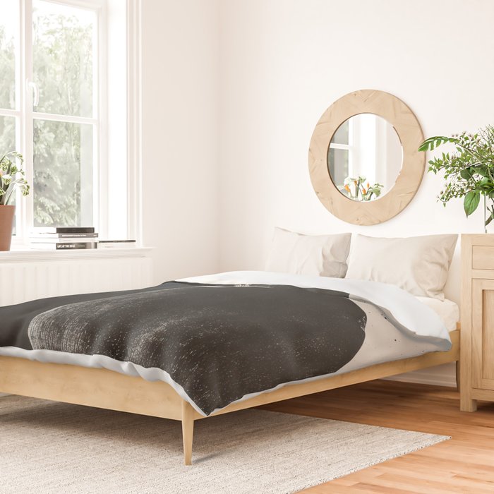 Modern Organic Forms Duvet Cover Gallery Image 2