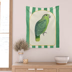 Flamboyant Parrot Wall Tapestry Gallery Image 2