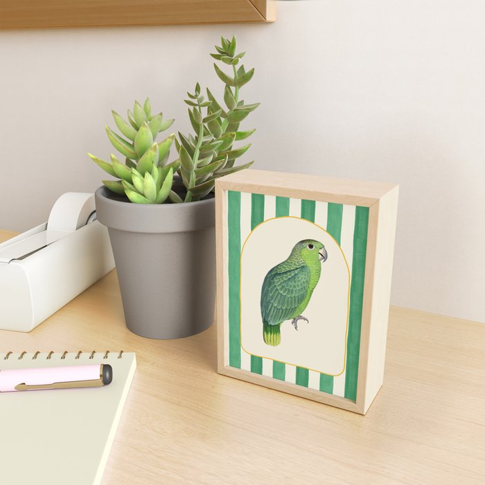 Flamboyant Parrot Mini Art Print Gallery Image 2