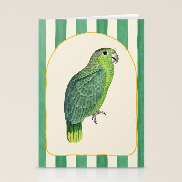 Flamboyant Parrot Stationery Card Gallery Image 2