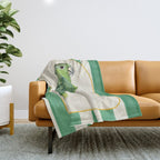 Flamboyant Parrot Throw Blanket Gallery Image 1